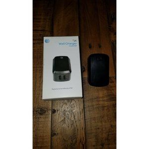 AT&T Original Dual USB Wall Charger - Black with Box